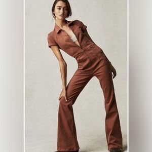 Free People Jayde Jumpsuit - Brown